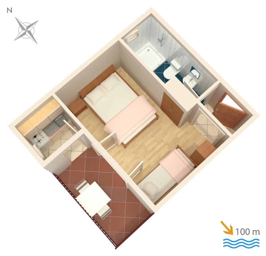Apartments By The Sea Podaca, Makarska - 515 외부 사진