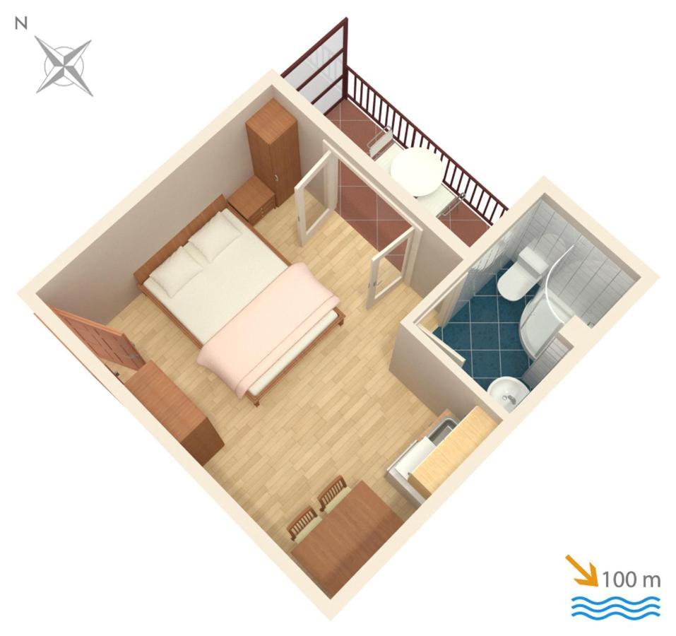 Apartments By The Sea Podaca, Makarska - 515 외부 사진